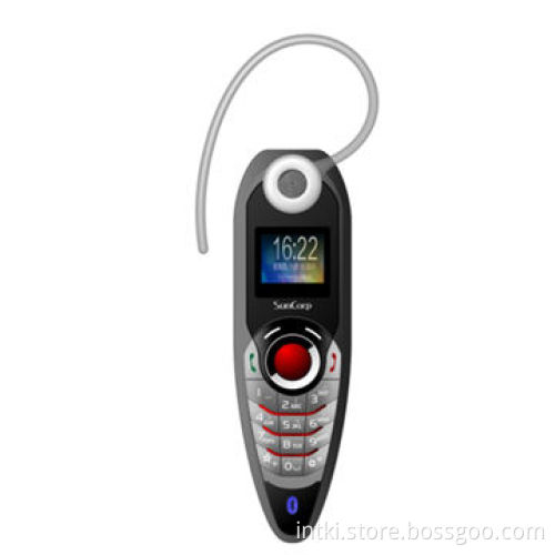 The Global First Minimum Bluetooth Mobile Phone, It's a Bluetooth Headset also a Mobile Phone